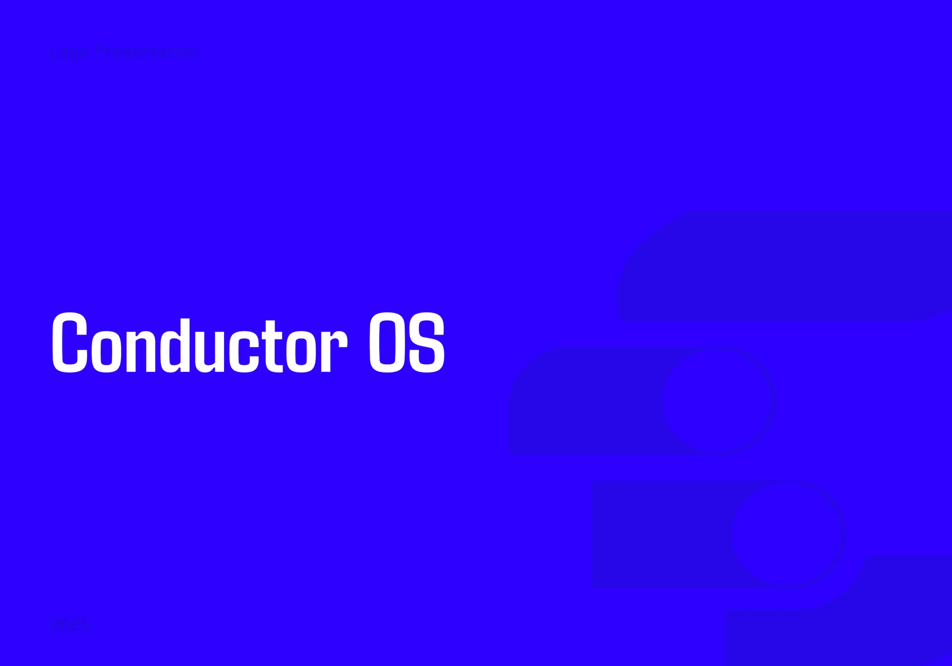 Conductor OS Logo Design — Orchestration System Brand Identity